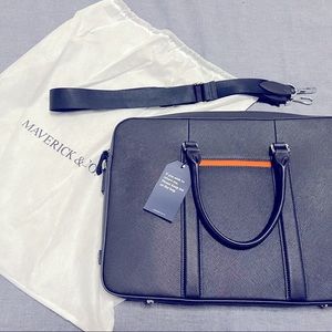 Maverick & Co. Manhattan Leather Briefcase